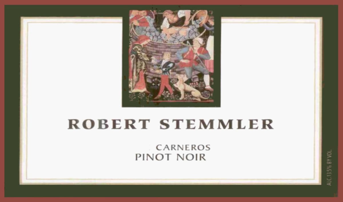 Robert Stemmler Carneros Pinot Noir 2009 Front Label