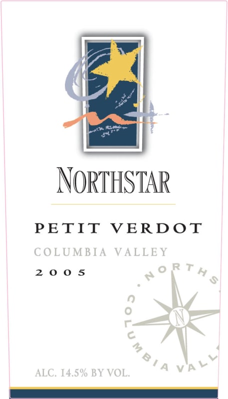 Northstar Petit Verdot 2005 Front Label