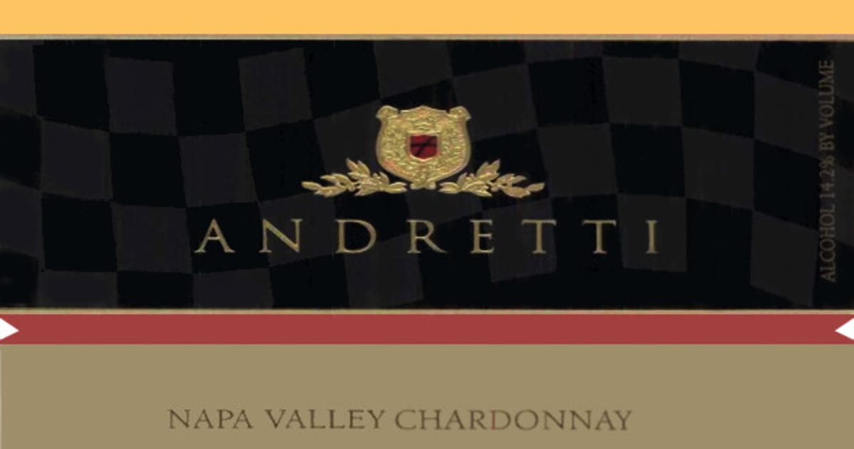 Andretti Chardonnay 2005 Front Label