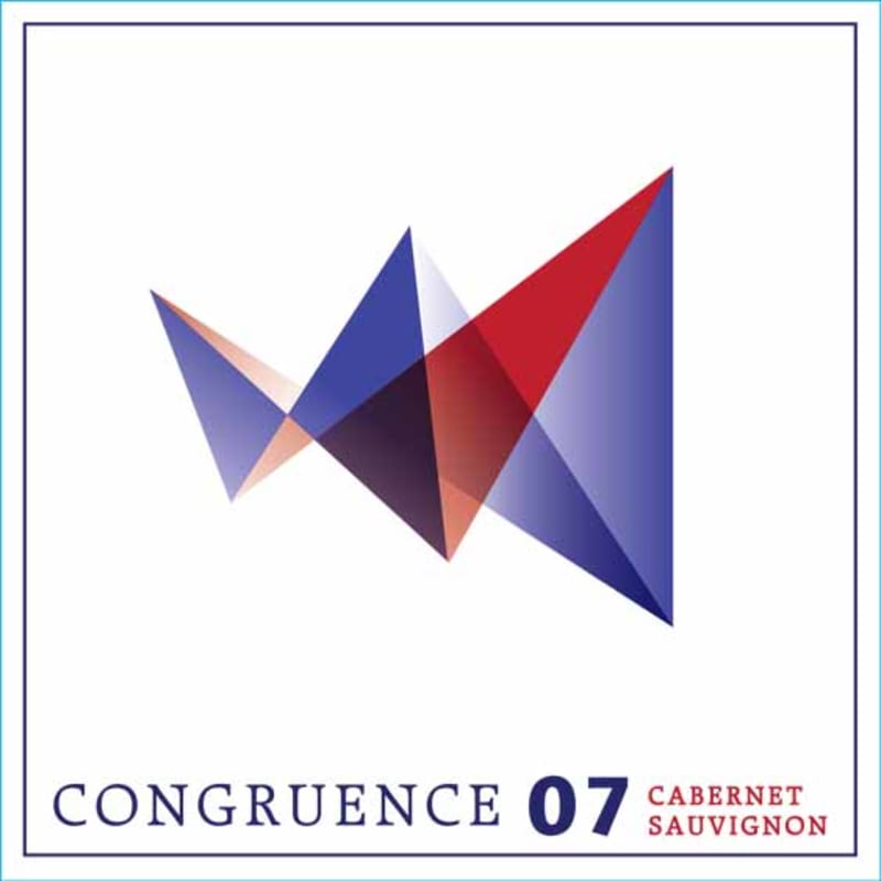 Congruence Wines Cabernet Sauvignon 2007 Front Label