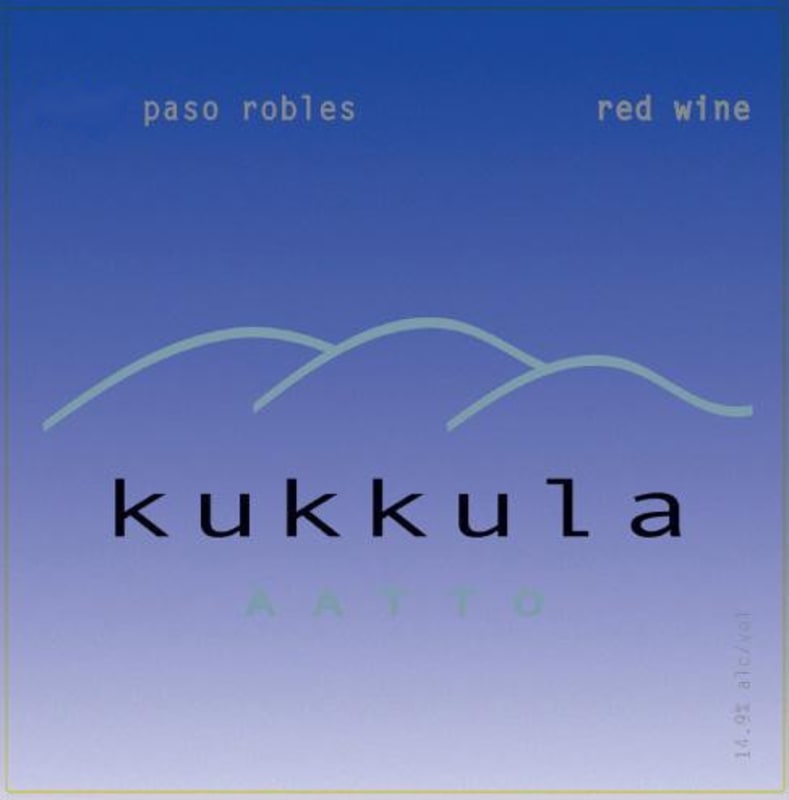 Kukkula Aatto 2012 Front Label