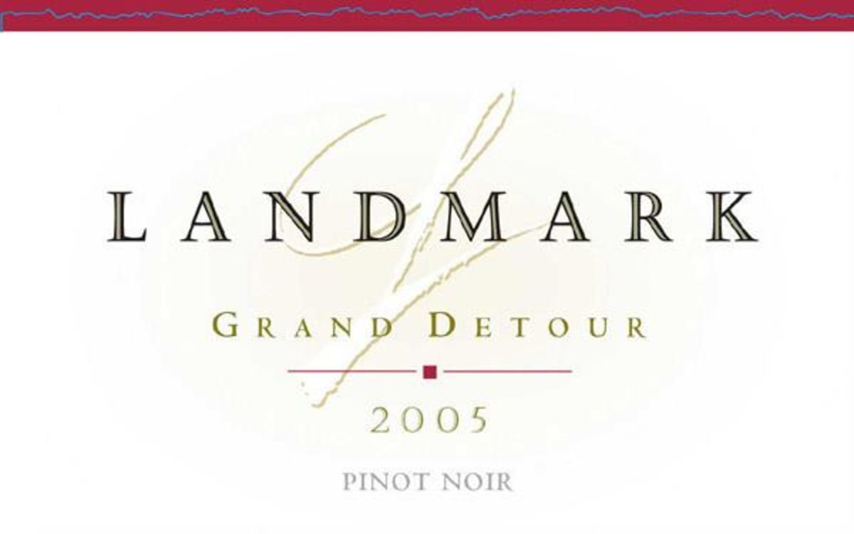 Landmark Grand Detour Pinot Noir 2005 Front Label