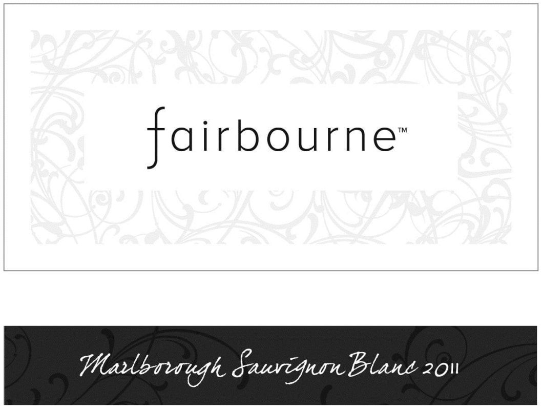 Fairbourne Estate Ltd Sauvignon Blanc 2011 Front Label