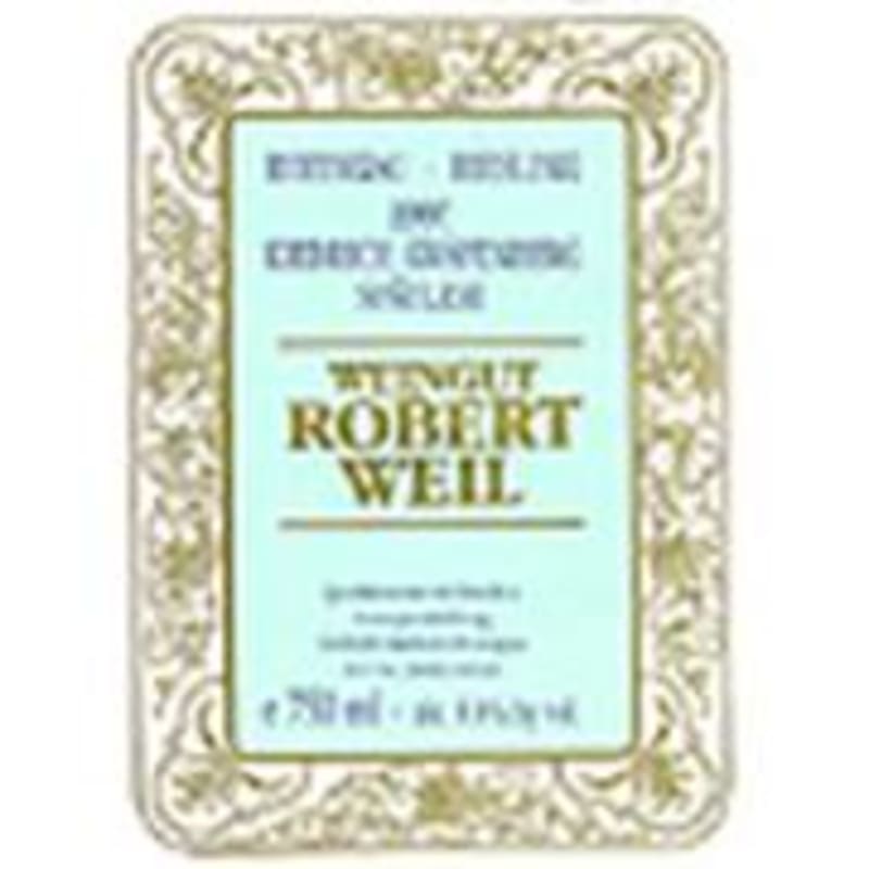 Robert Weil Kiedrich Grafenberg Riesling Spatlese 1997 Front Label