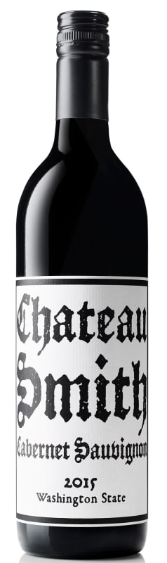 Charles Smith Wines Chateau Smith Cabernet Sauvignon 2015 Front Bottle Shot