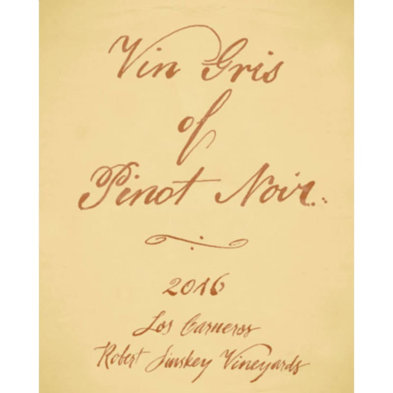 Robert Sinskey Vin Gris 2016 Front Label
