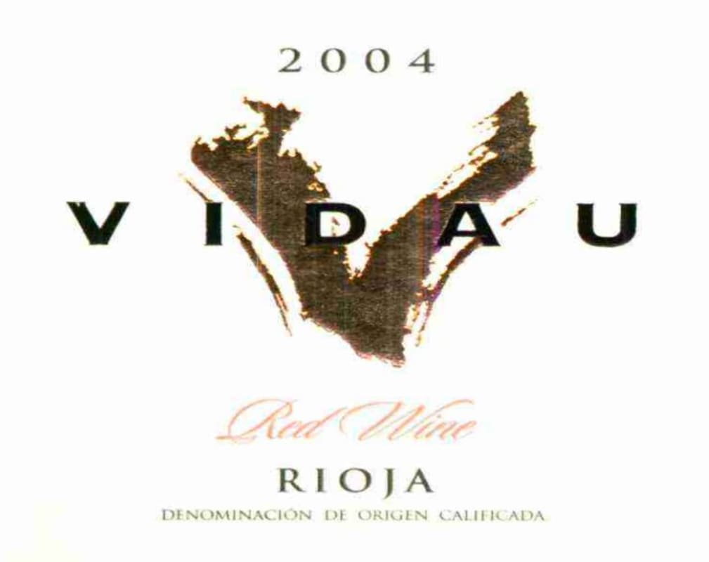 Familia Escudero Vidau 2004 Front Label