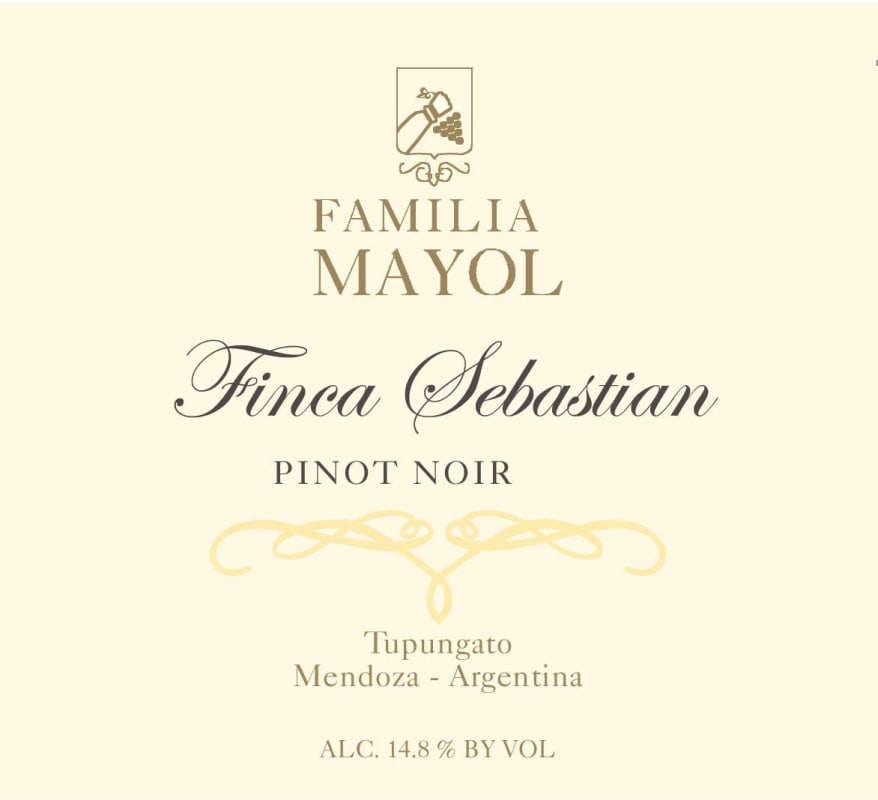 Familia Mayol Finca Sebastian Pinot Noir 2007 Front Label