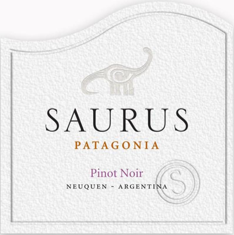 Familia Schroeder Saurus Pinot Noir 2010 Front Label