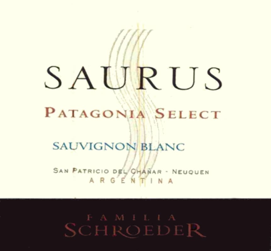 Familia Schroeder Saurus Patagonia Select Sauvignon Blanc 2006 Front Label