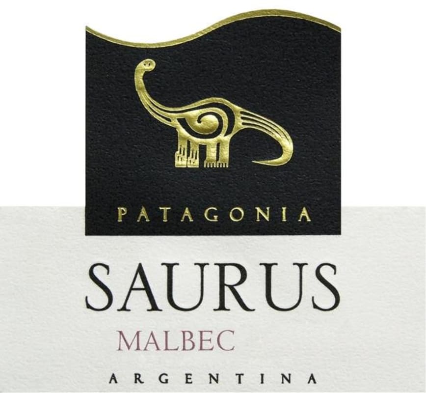Familia Schroeder Saurus Malbec 2014 Front Label