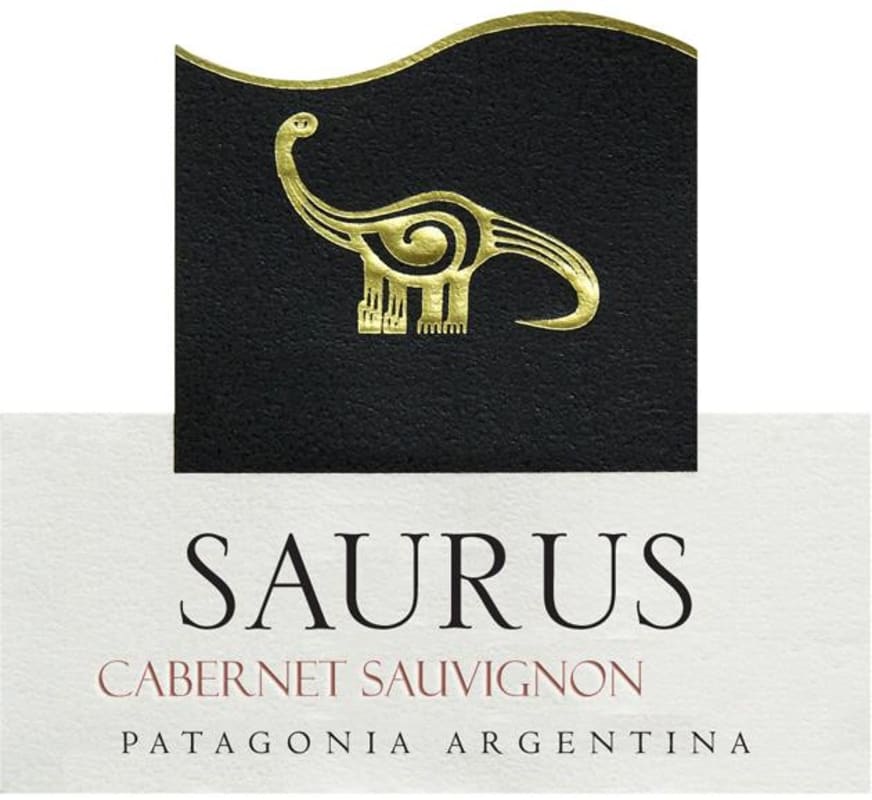 Familia Schroeder Saurus Cabernet Sauvignon 2014 Front Label