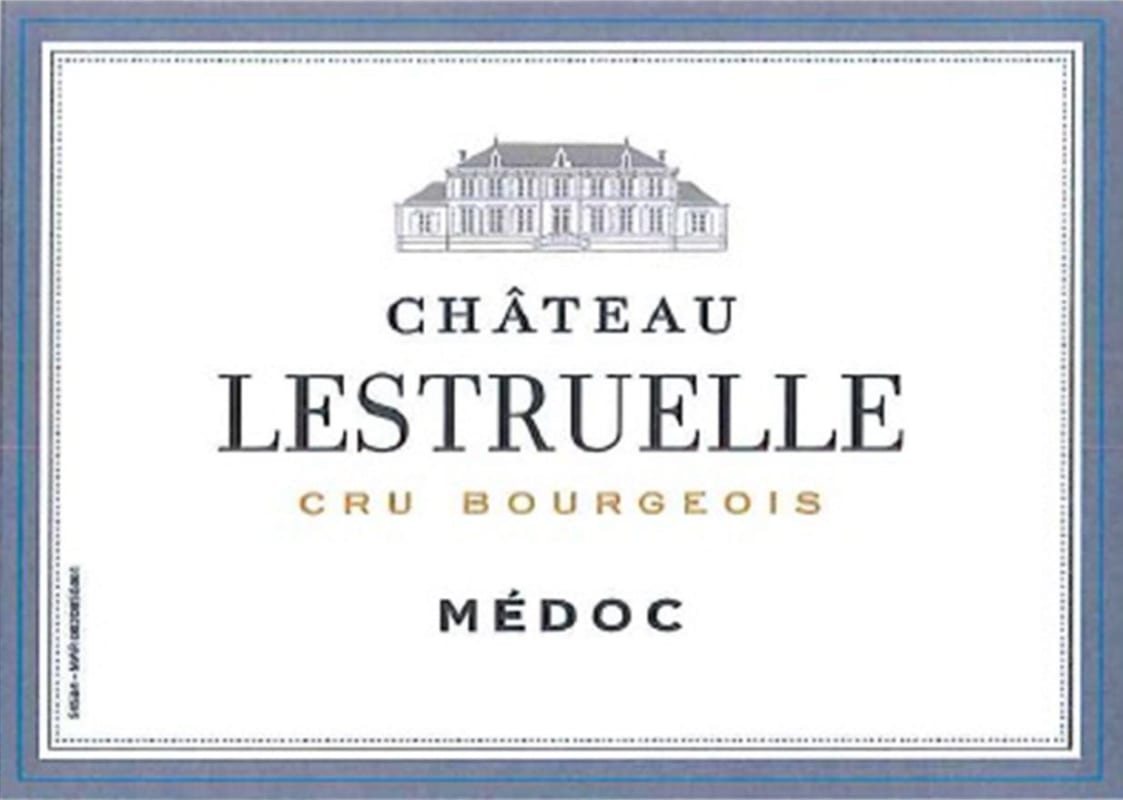 Famille Bouey Chateau Lestruelle 2015 Front Label