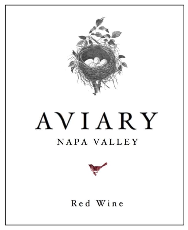 Aviary Vineyards Red Wine 2014 Front Label