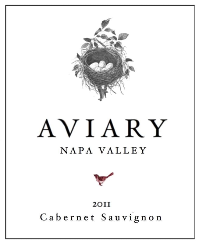 Aviary Vineyards Cabernet Sauvignon 2011 Front Label