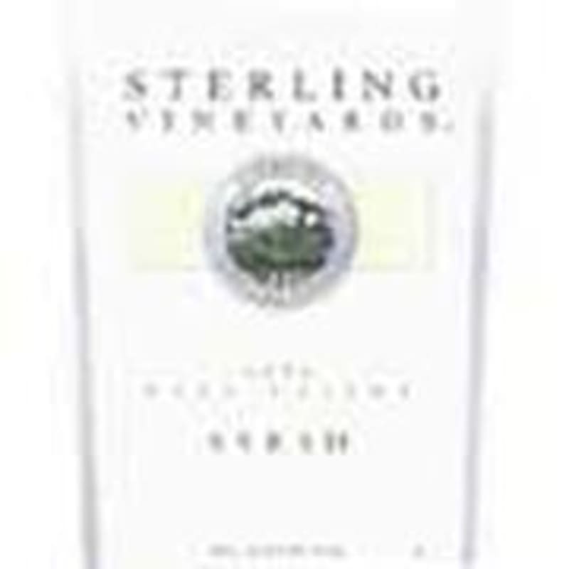 Sterling Collections Syrah 1996 Front Label