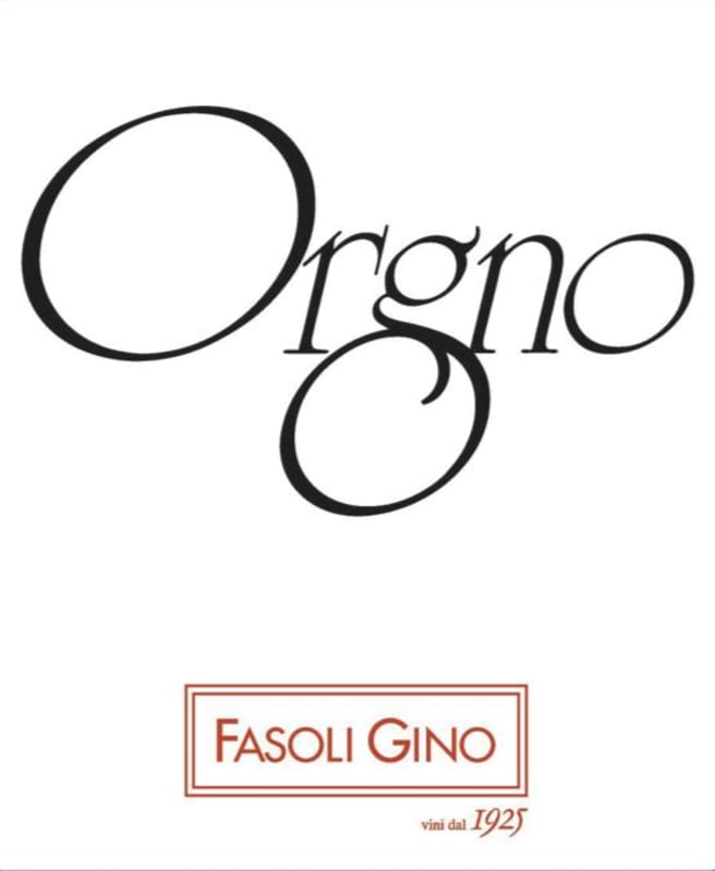 Fasoli Gino Veronese Orgno Merlot 2009 Front Label