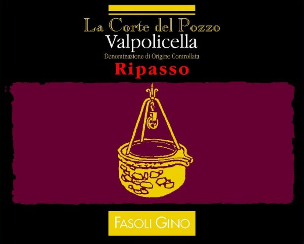 Fasoli Gino Valpolicella Ripasso La Corte del Pozzo 2012 Front Label