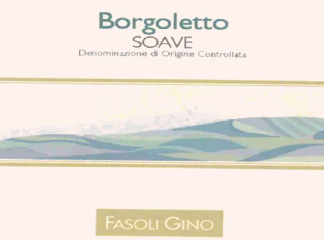 Fasoli Gino Soave Borgoletto 2010 Front Label