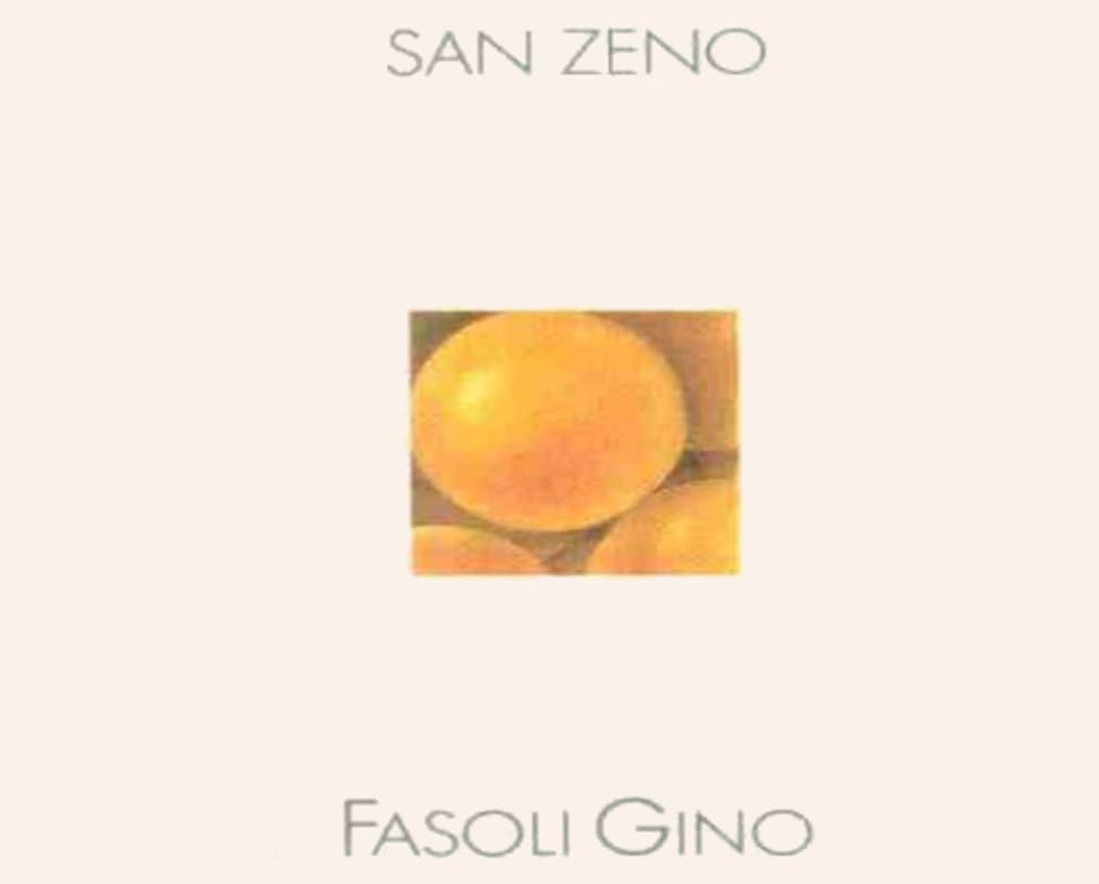 Fasoli Gino Recioto di Soave San Zeno 2008 Front Label