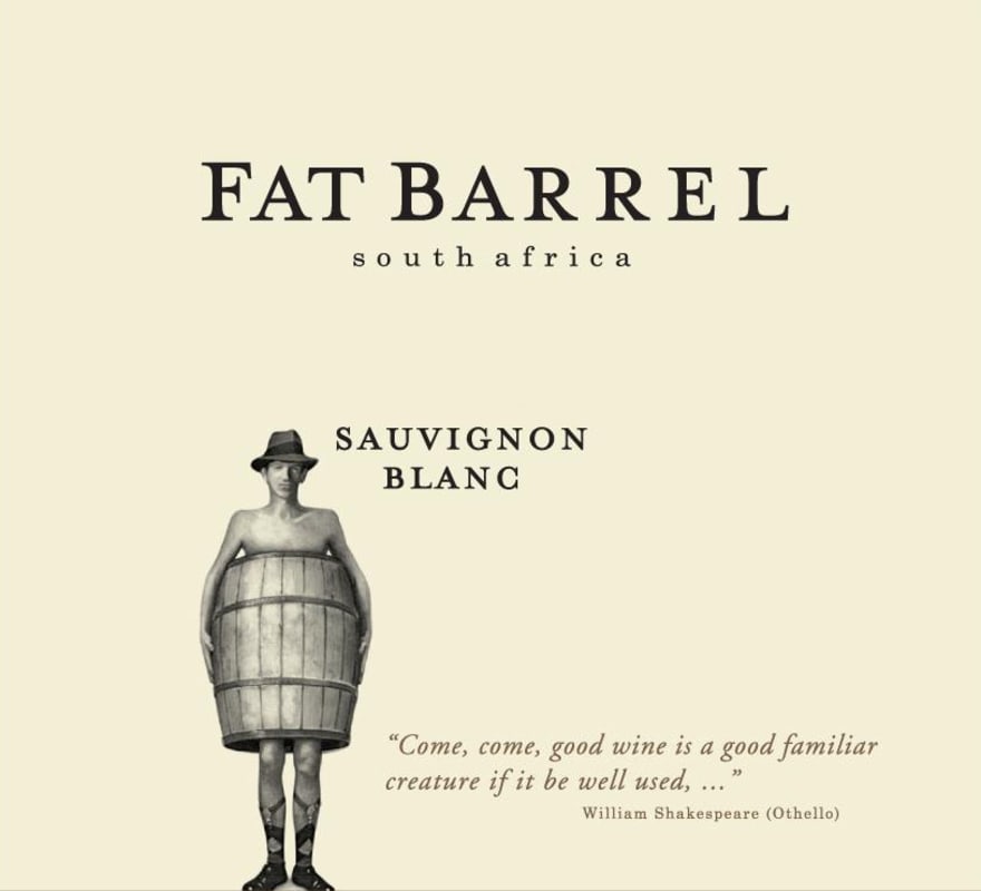 Fat Barrel Sauvignon Blanc 2013 Front Label