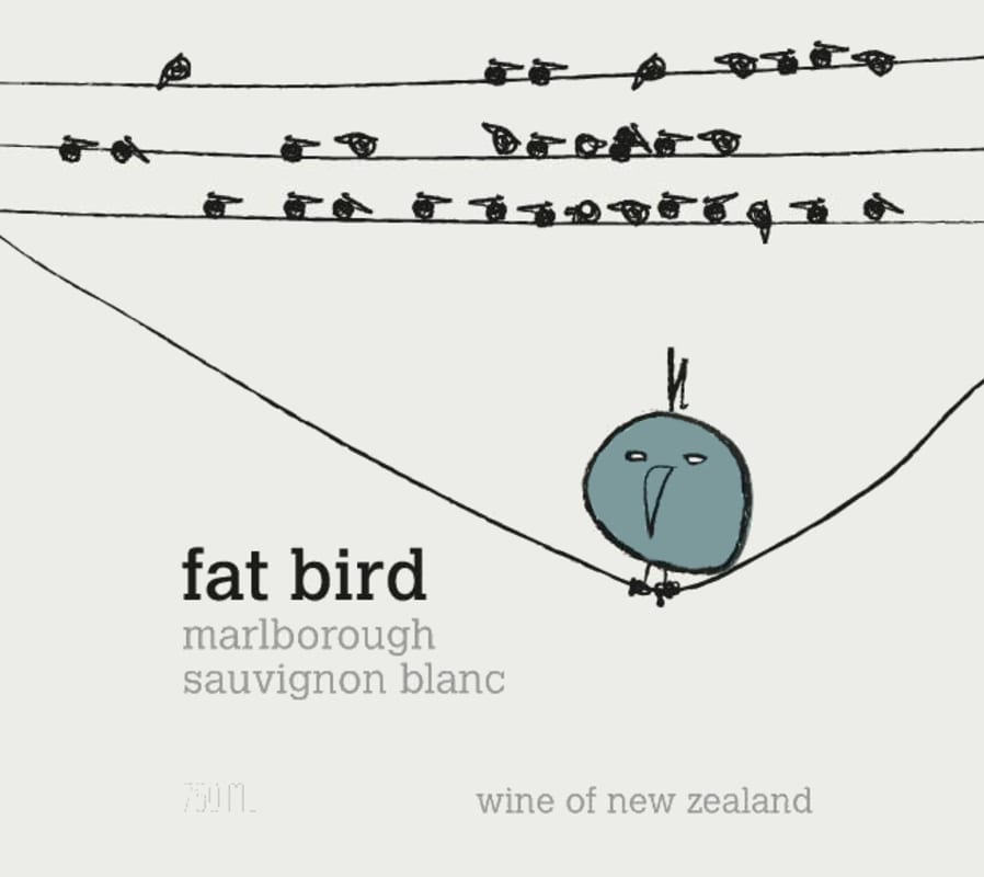 Fat Bird Sauvignon Blanc 2014 Front Label