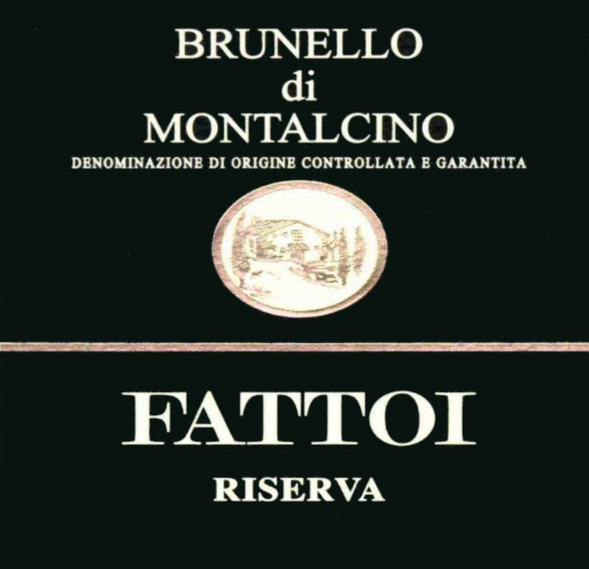 Fattoi Brunello di Montalcino Riserva 2007 Front Label