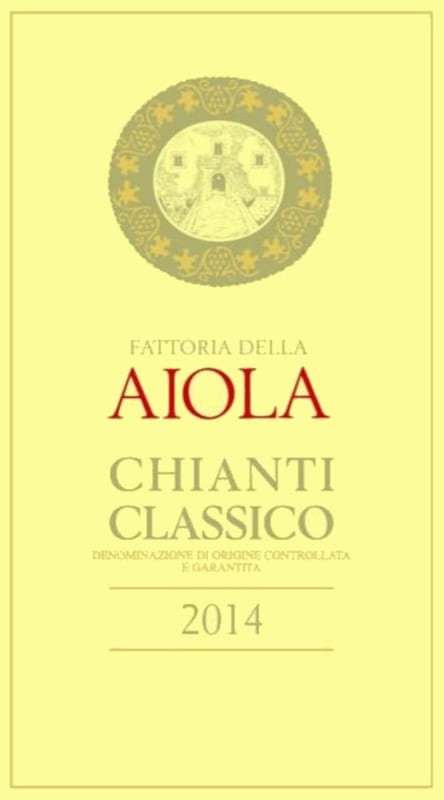 Fattoria Aiola Chianti Classico 2014 Front Label