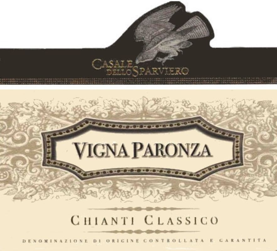 Fattoria Campoperi Soc. Agr. S.r.l. Chianti Classico Vigna Paronza 2007 Front Label