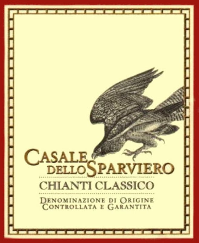 Fattoria Campoperi Soc. Agr. S.r.l. Chianti Classico Casale dello Sparviero 2013 Front Label