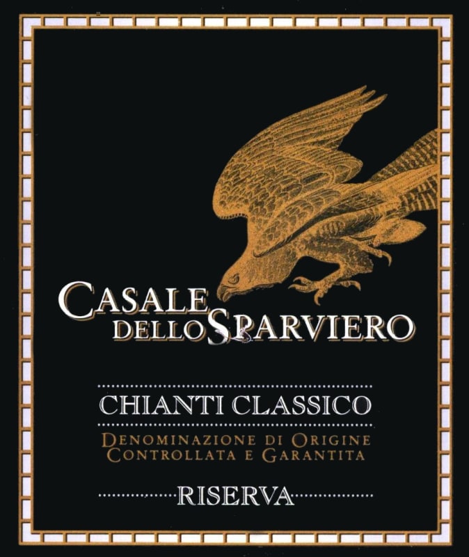 Fattoria Campoperi Soc. Agr. S.r.l. Chianti Classico Casale dello Sparviero Riserva 2012 Front Label