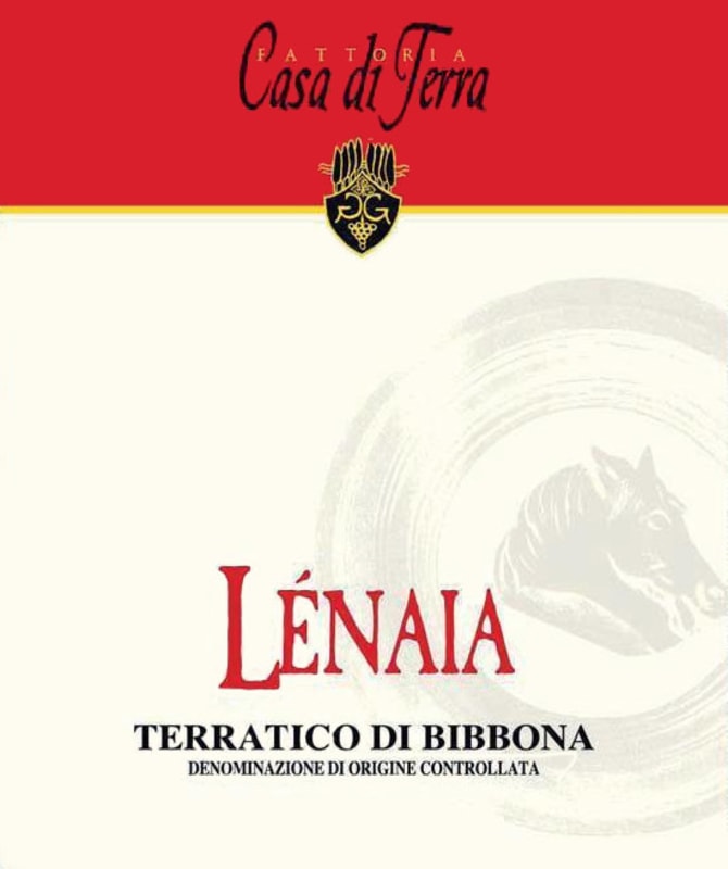 Fattoria Casa di Terra Terratico di Bibbona Lenaia 2013 Front Label