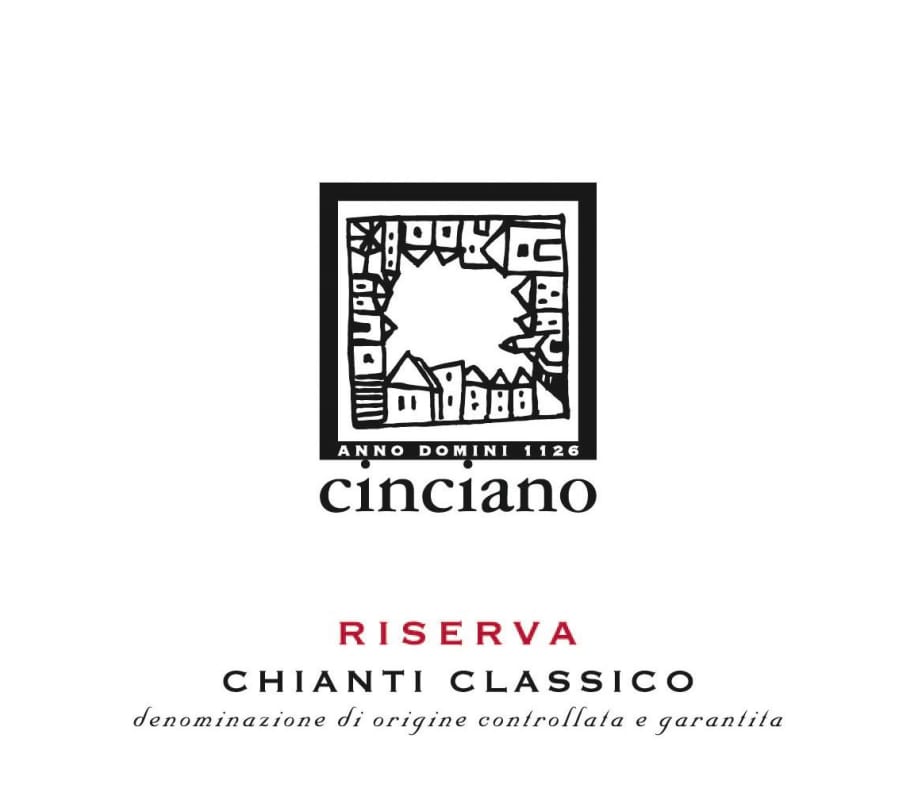 Fattoria Cinciano Chianti Classico Riserva 2011 Front Label