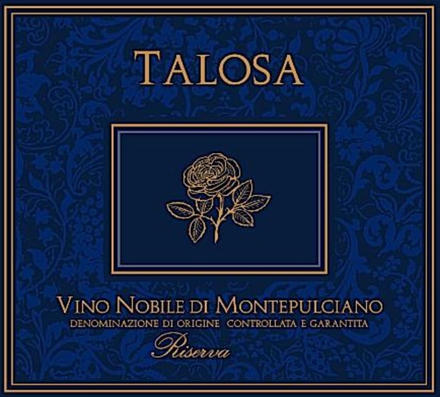 Fattoria della Talosa Vino Nobile di Montepulciano Riserva 2007 Front Label