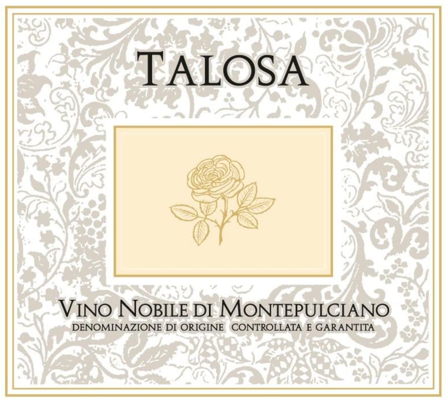 Fattoria della Talosa Vino Nobile di Montepulciano 2012 Front Label