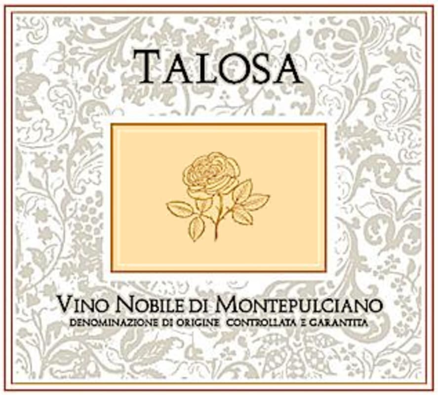 Fattoria della Talosa Vino Nobile di Montepulciano 2008 Front Label