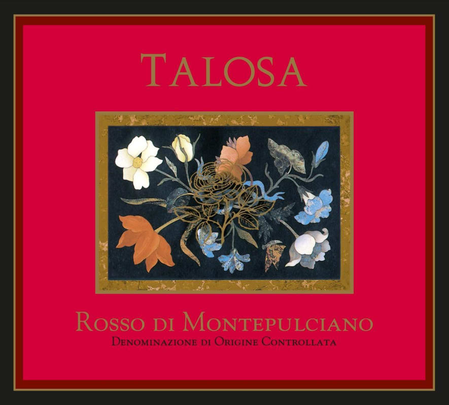 Fattoria della Talosa Rosso di Montepulciano 2014 Front Label