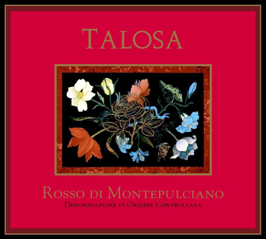 Fattoria della Talosa Rosso di Montepulciano 2011 Front Label