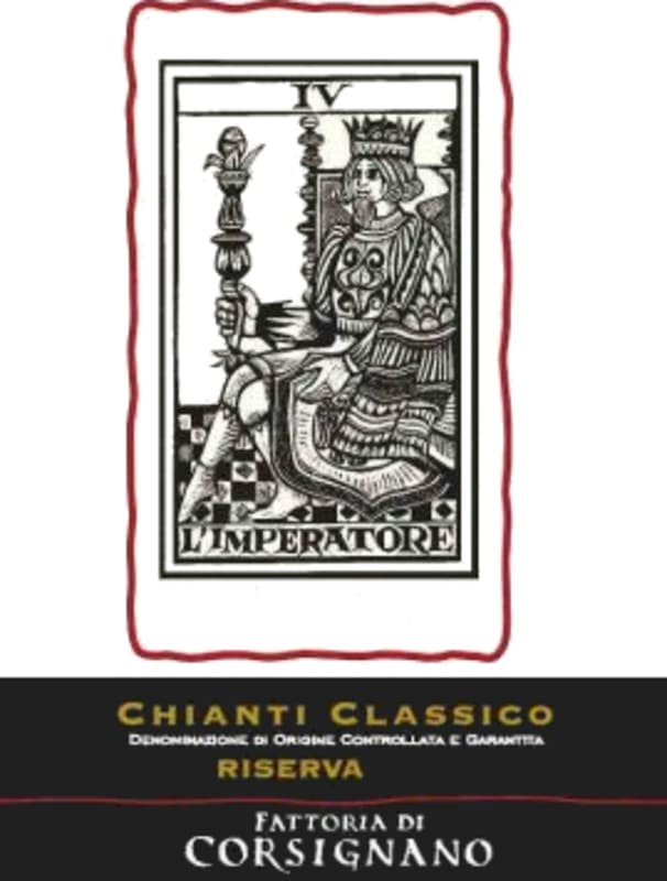 Fattoria di Corsignano Chianti Classico L'Imperatore Riserva 2011 Front Label