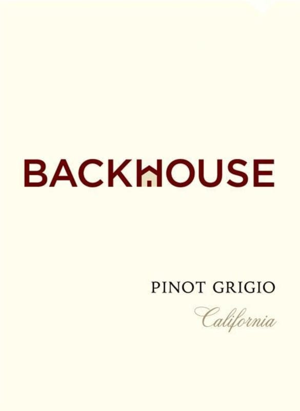BackHouse Wines Pinot Grigio 2010 Front Label