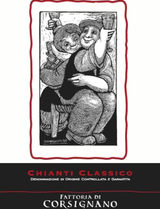 Fattoria di Corsignano Chianti Classico 2011 Front Label