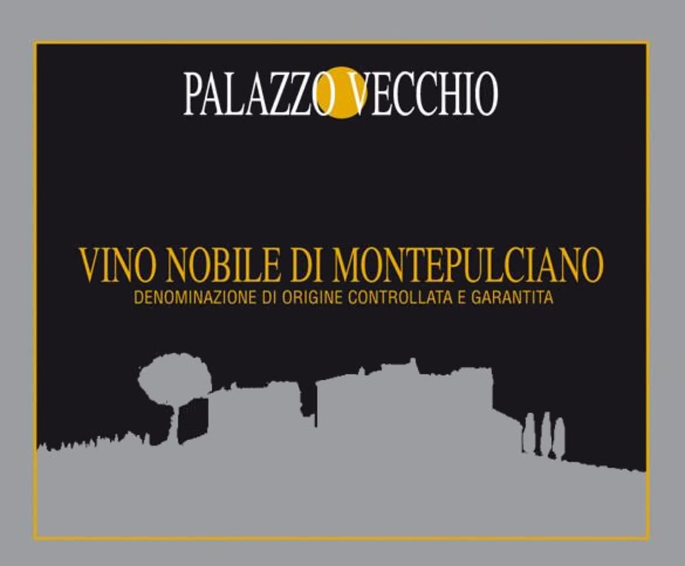 Palazzo Vecchio Vino Nobile di Montepulciano 2008 Front Label