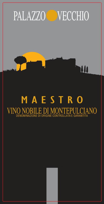Palazzo Vecchio Vino Nobile di Montepulciano Maestro 2011 Front Label