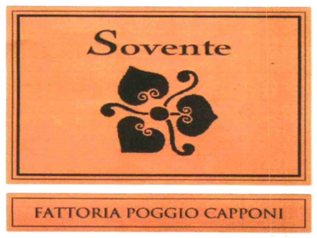 Fattoria di Poggio Capponi Toscana Sovente 2005 Front Label