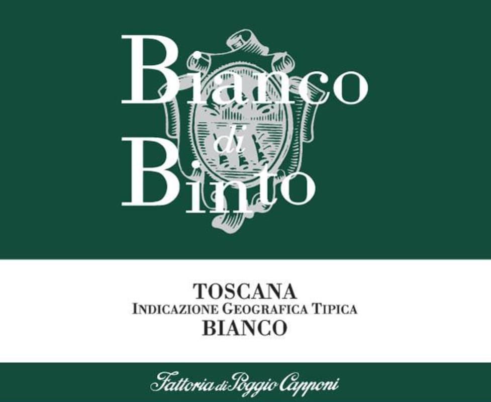 Fattoria di Poggio Capponi Toscana Bianco di Binto 2013 Front Label