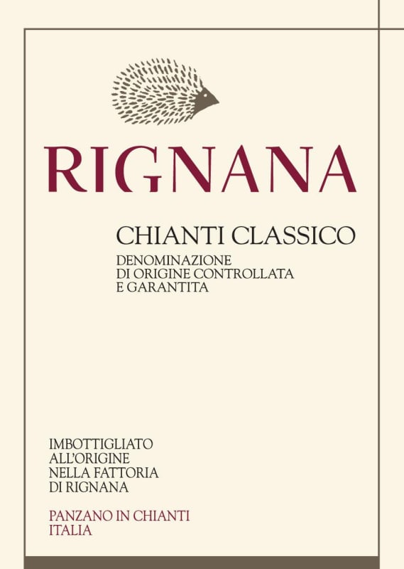 Fattoria di Rignana Chianti Classico 2009 Front Label