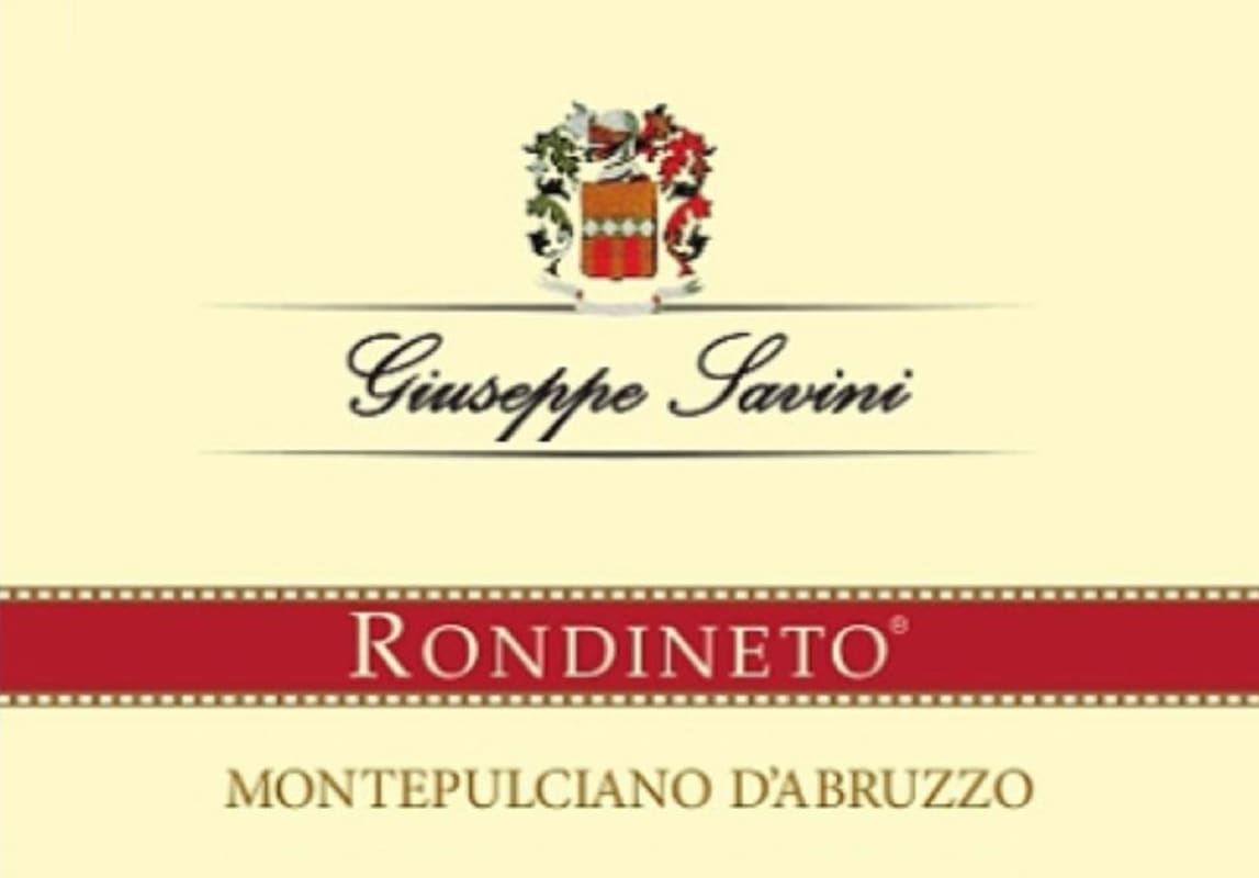 Fattoria Giuseppe Savini S.r.l. Montepulciano d'Abruzzo Rondineto 2011 Front Label