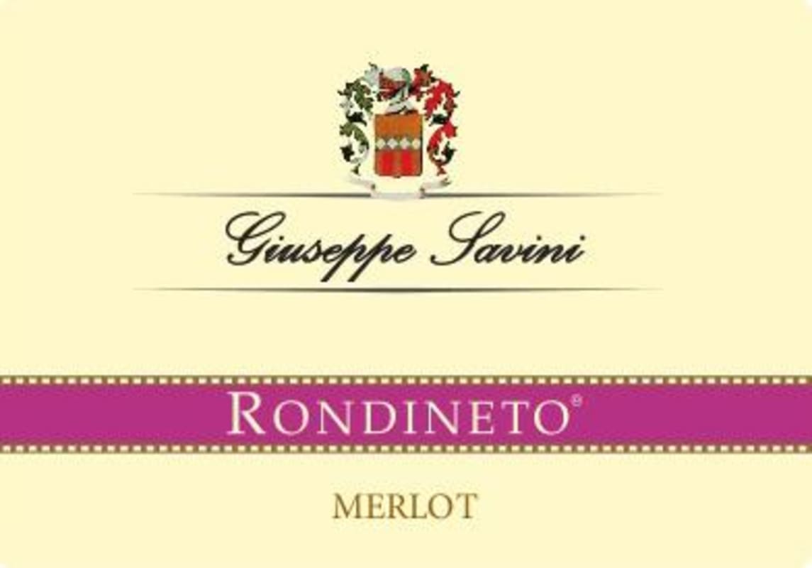 Fattoria Giuseppe Savini S.r.l. Colli Aprutini Rondineto Merlot 2013 Front Label