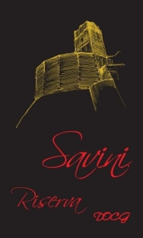 Fattoria Giuseppe Savini S.r.l. Montepulciano d'Abruzzo Colline Teramane Riserva 2007 Front Label