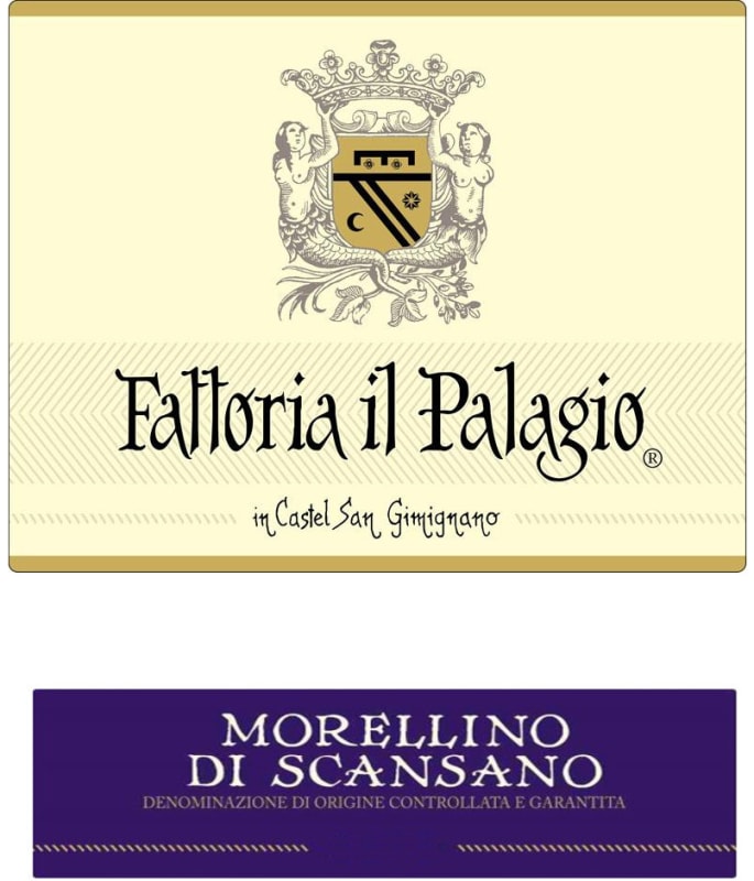 Fattoria il Palagio Morellino di Scansano 2011 Front Label
